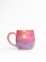 Pink and Purple Flowy Mug