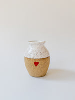 Heart Bud Vase