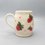 Strawberry Heart Mug