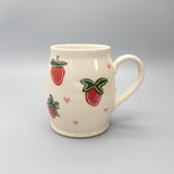 Strawberry Heart Mug