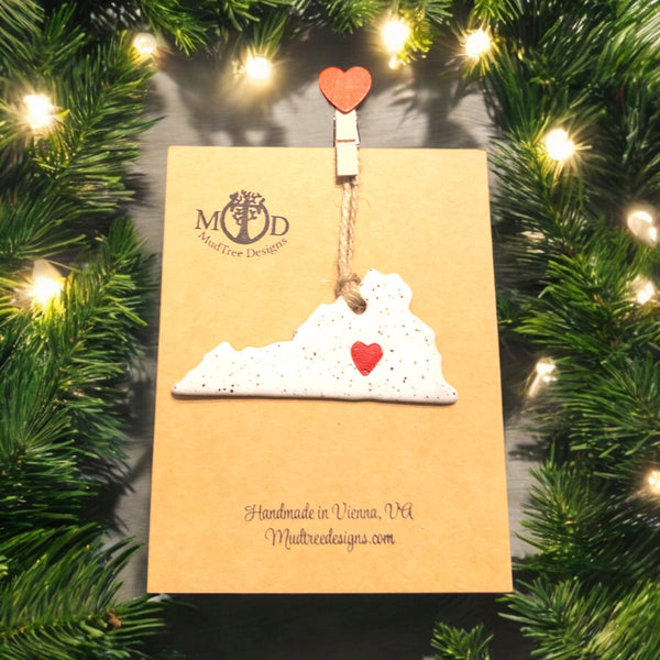 Virginia Love Ornament